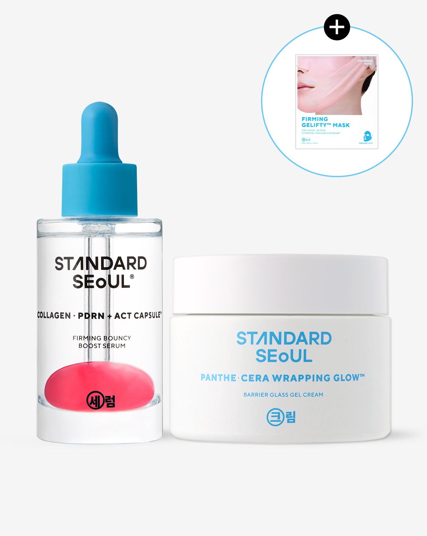 [2er + Geschenk] Booster Serum & Gel Cream