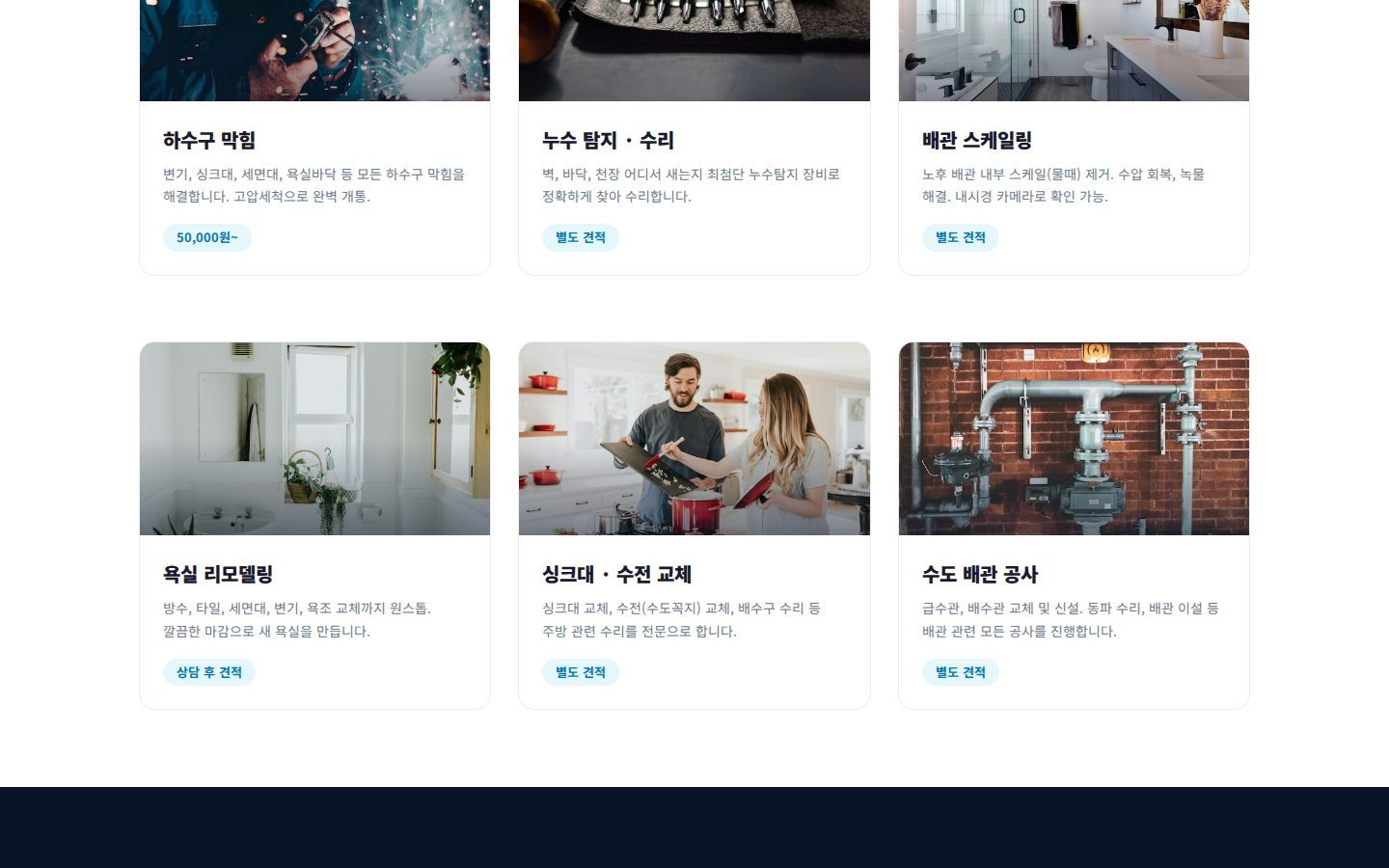 전문 서비스 6종